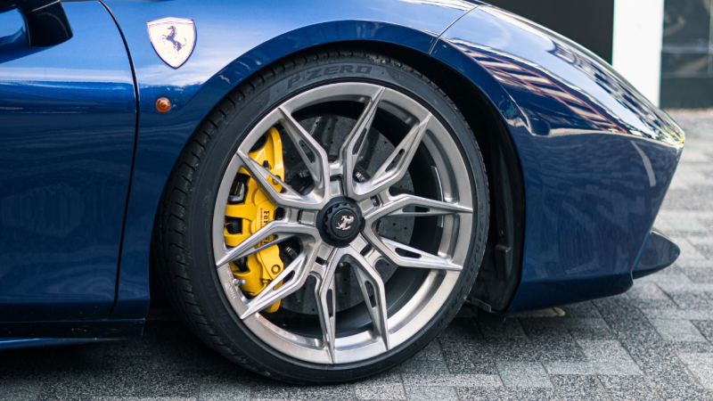 Photo of My Ricambi Carbon Fibre Wheel Caps for the Ferrari 812 Competizione Coupe/Aperta - Image 3