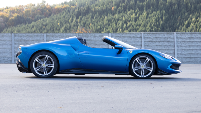 Photo of Capristo Carbon FIbre Side Skirts (Rocker Panels) for the Ferrari 296 GTB/GTS - Image 6