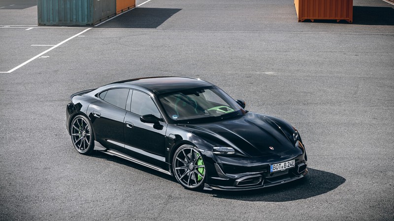 Photo of Brabus MONOBLOCK Z "PLATINUM EDITION" for the Porsche Taycan - Image 2