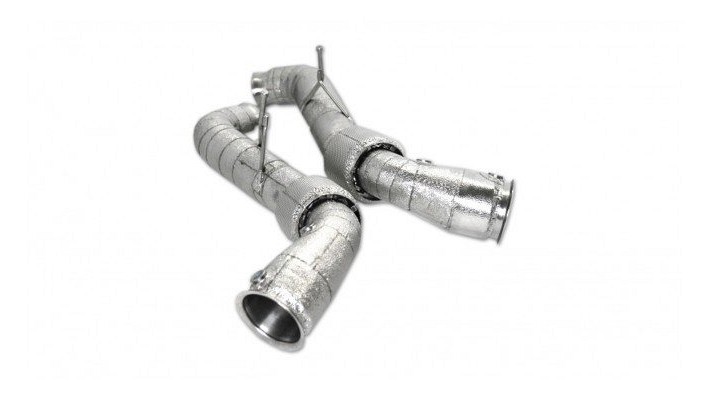 Photo of Novitec Catalyst Replacement Pipe (Set of 2) for the McLaren 600LT Coupe/Spider - Image 1