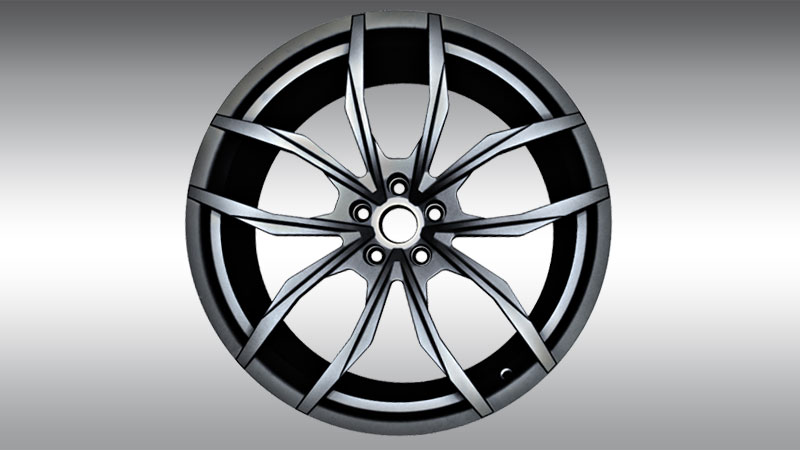 Novitec MC1 Wheels (Anthracite) for McLaren 720S ...