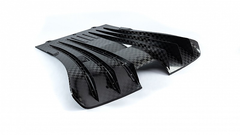 Photo of Kline Innovation Carbon Rear Diffuser for the Porsche 992.1 GT3/GT3 Touring - Image 4