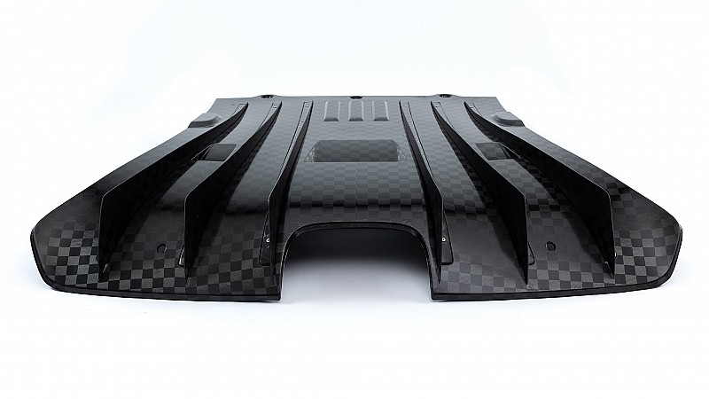 Photo of Kline Innovation Carbon Rear Diffuser for the Porsche 992.1 GT3/GT3 Touring - Image 3