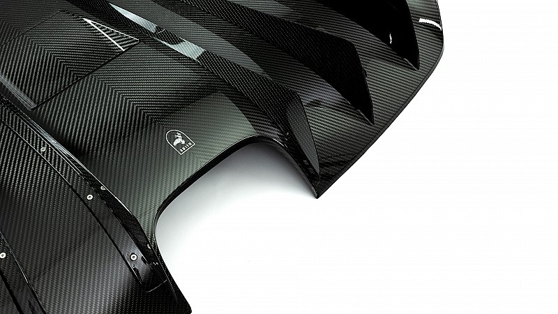 Photo of Kline Innovation Carbon Rear Diffuser for the Porsche 992.1 GT3/GT3 Touring - Image 2