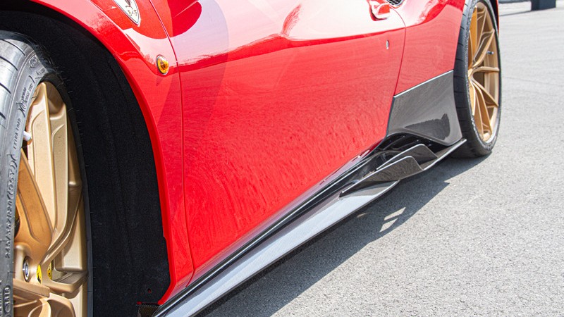 Photo of Capristo Carbon Fibre Side Panel Set for the Ferrari 488 Pista/Pista Spider - Image 2