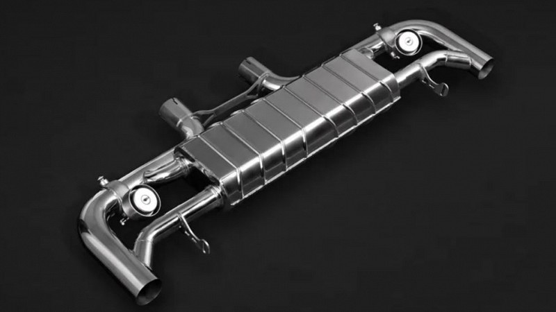 Photo of Capristo Valved Sport Exhaust System for the Mercedes Benz GLC63 AMG (X253/C253) - Image 1