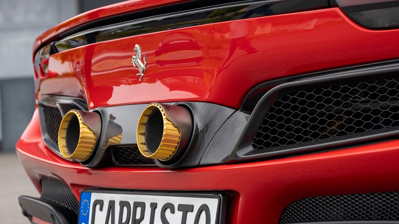 Photo of Capristo Valved Exhaust with OPF Replacements for the Ferrari 296 GTB/GTS - Image 6