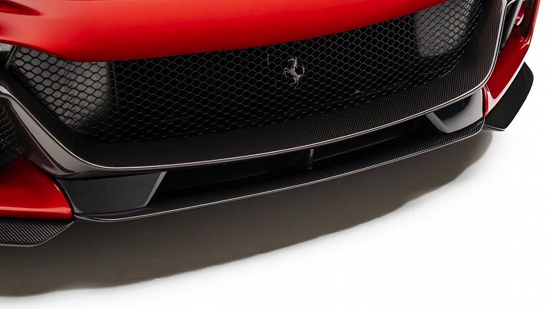 Photo of Novitec Carbon Front Centre Lip for the Ferrari Purosangue - Image 2