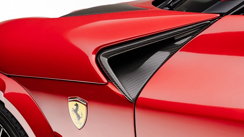 Photo of Novitec Carbon Front Fender Inserts for the Ferrari Purosangue - Image 2
