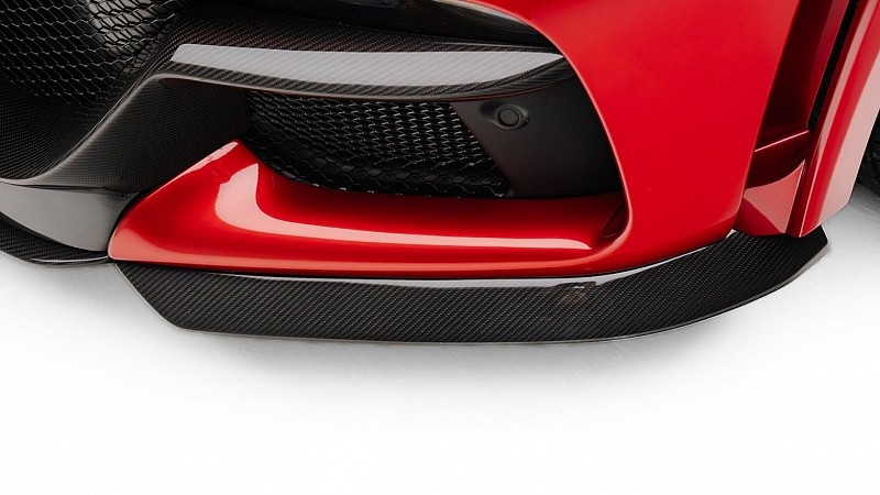 Photo of Novitec Esteso Carbon Front Lip Side Attachments for the Ferrari Purosangue - Image 2