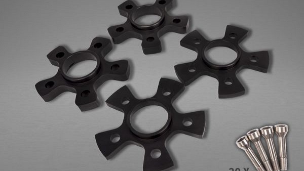 Photo of Capristo Wheel Spacers with Titanium Bolts for the Ferrari Portofino - Image 1
