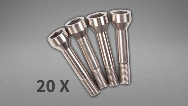 Photo of Capristo Wheel Spacers with Titanium Bolts for the Ferrari Portofino - Image 3