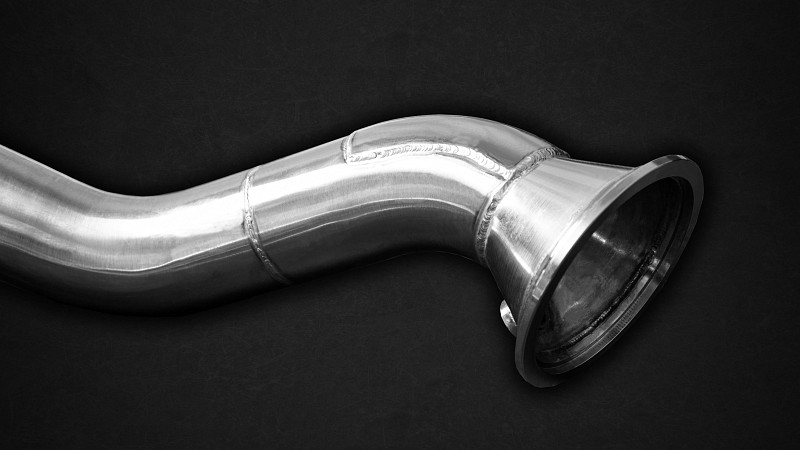 Photo of Capristo Catless Downpipes with Heat Protection for the Ferrari F12 TDF - Image 3