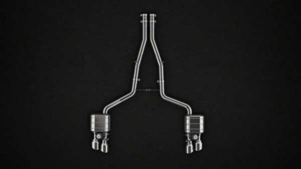 Photo of Capristo Valved Sport Exhaust (M157 2013 to 2023) for the Maserati Ghibli - Image 2