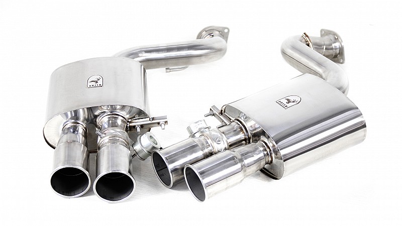 Photo of Kline Innovation Valved Sports Exhaust for the Ferrari 599 GTB/SA Aperta - Image 1