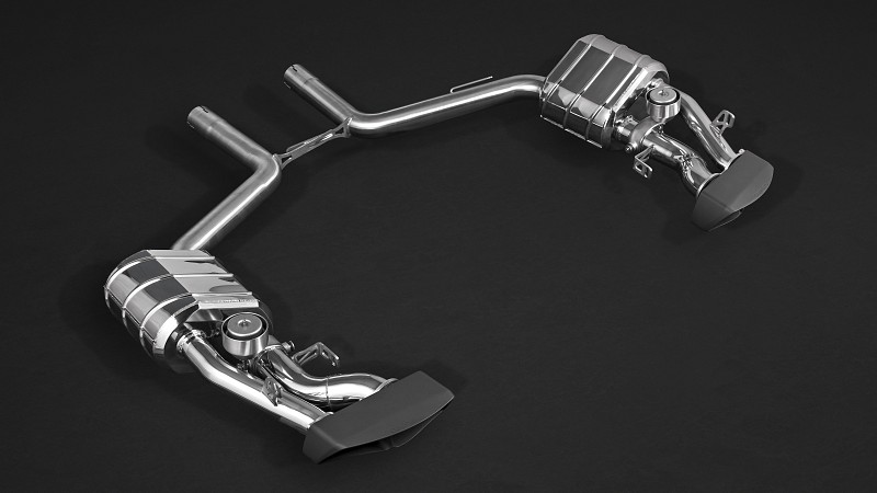Photo of Capristo Valve Sport Exhaust With Mid-Pipes for the Mercedes Benz CLS63 AMG (218) - Image 1