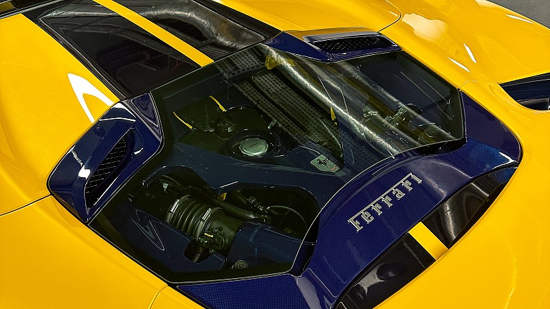 Photo of Capristo Carbon Fibre and Glass Bonnet for the Ferrari 488 Pista/Pista Spider - Image 1