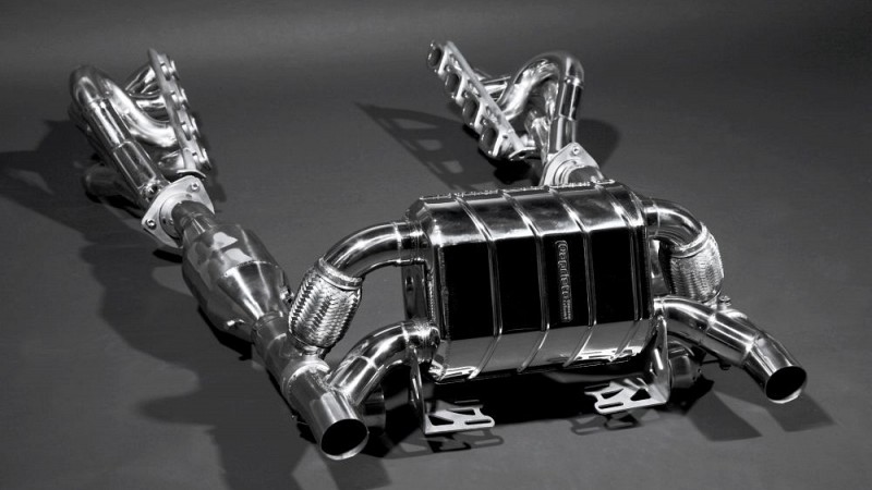 Photo of Capristo Valved Sports Exhaust with Catless Downpipes for the Ferrari F430 Scuderia/16M - Image 2