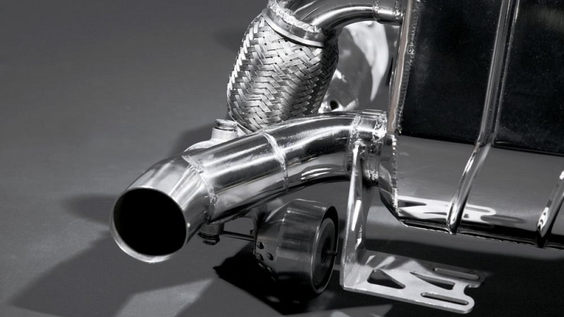 Photo of Capristo Valved Sports Exhaust with Catless Downpipes for the Ferrari F430 Scuderia/16M - Image 10