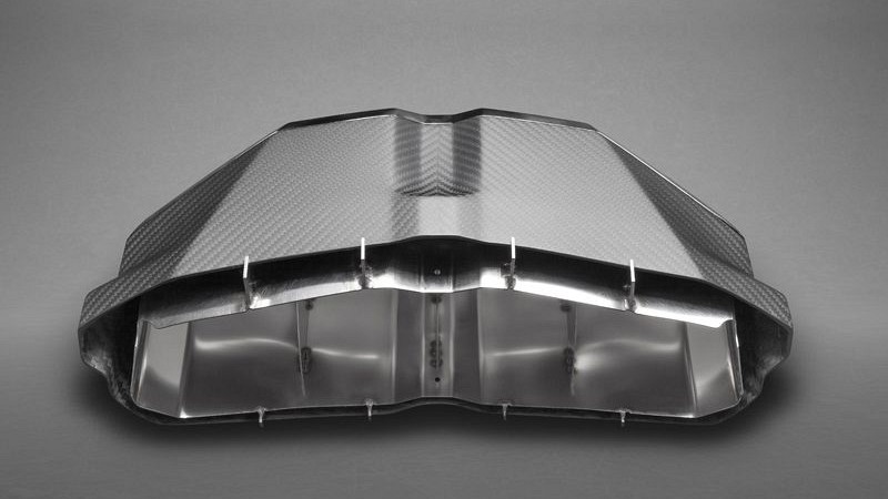 Photo of Capristo Carbon Fibre and Steel Exhaust Tip Frame for the Lamborghini Aventador LP700-4/LP720-4 - Image 2
