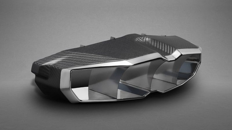 Photo of Capristo Carbon Fibre and Steel Exhaust Tip Frame for the Lamborghini Aventador LP700-4/LP720-4 - Image 1