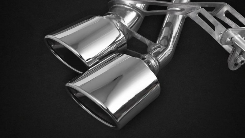 Photo of Capristo Two Tailpipe Exhaust System for the Mercedes Benz G63 AMG (W463) - Image 5