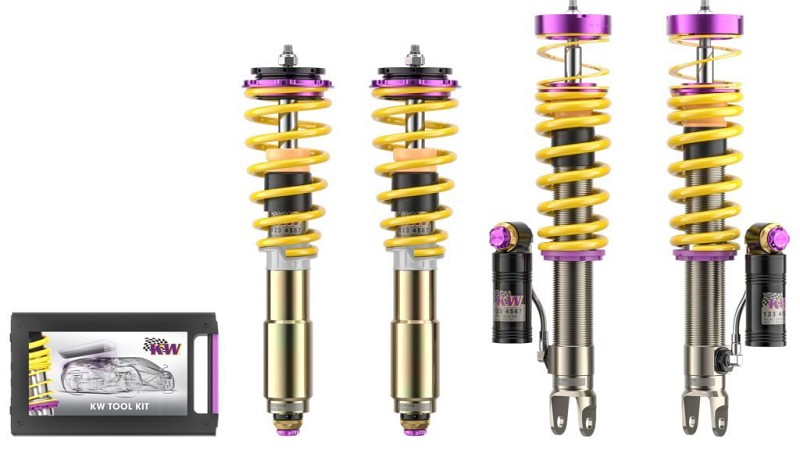 Photo of KW Suspension V4 Clubsport Coilovers for the Porsche 718 Cayman GT4 RS/ Spyder RS - Image 1