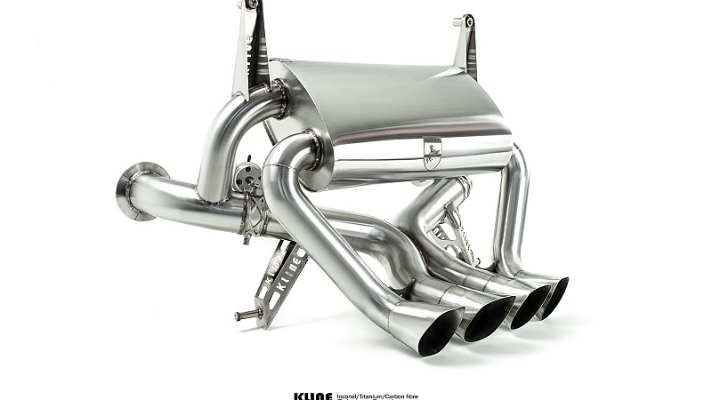 Photo of Kline Innovation Valved Sports Exhaust for the Lamborghini Aventador LP700-4/LP720-4 - Image 1