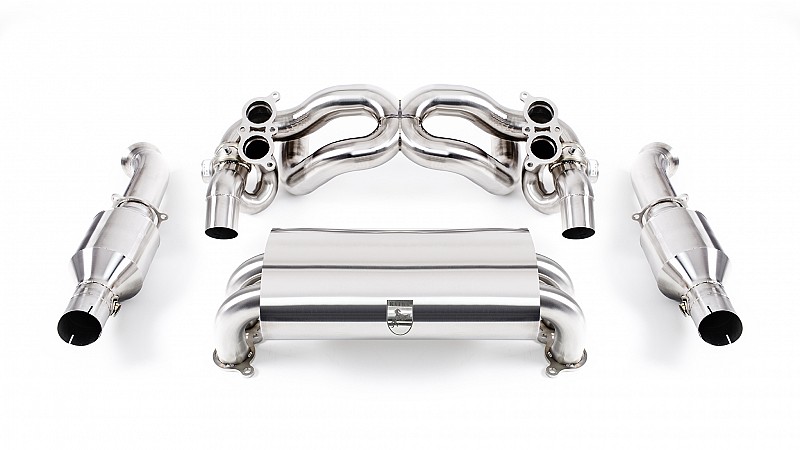 Photo of Kline Innovation Valved Sports Exhaust for the Ferrari F430 Scuderia/16M - Image 1