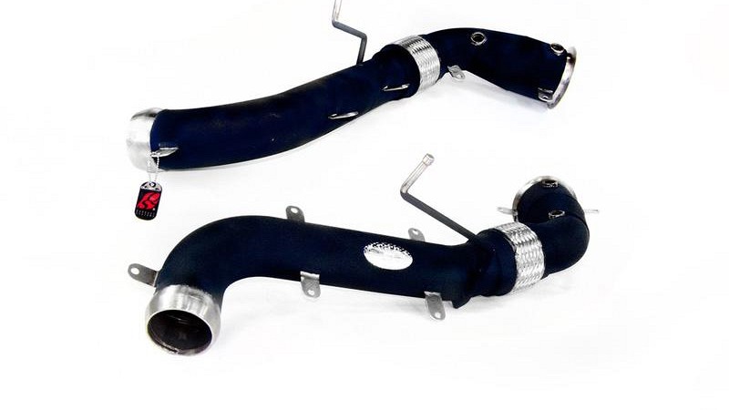Photo of Quicksilver Ceramic Coated Catalyst Replacement Pipes (2016 on) for the McLaren 540C Coupe/Spider - Image 1