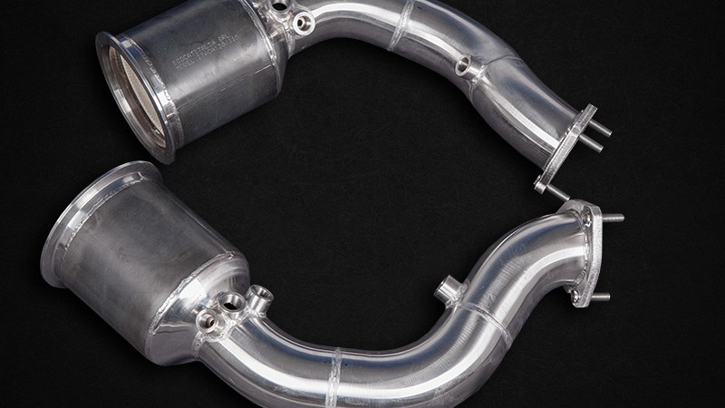 Photo of Capristo Sport Catalyst Downpipes for the Audi RSQ8 4M (2019-2025) - Image 1