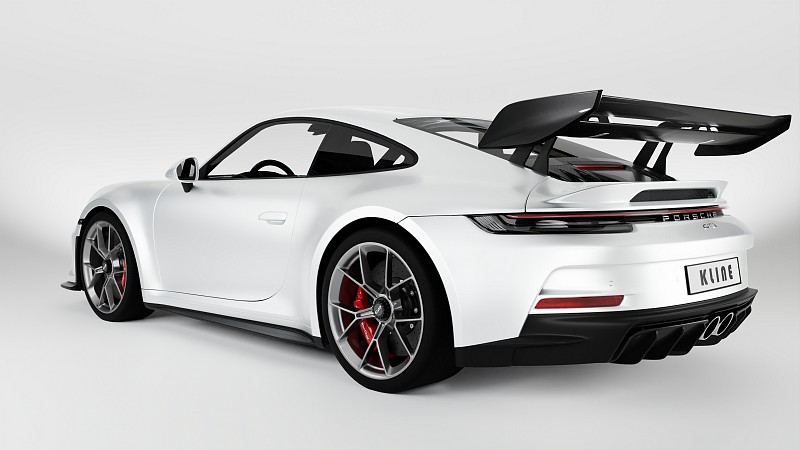 Photo of Kline Innovation Carbon Rear Spoiler for the Porsche 992.1 GT3/GT3 Touring - Image 4