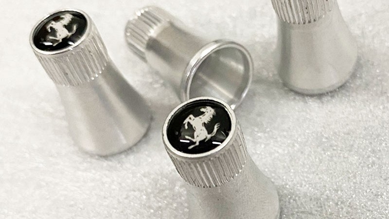 Photo of My Ricambi Ferrari Valve Caps for the Ferrari Portofino - Image 2