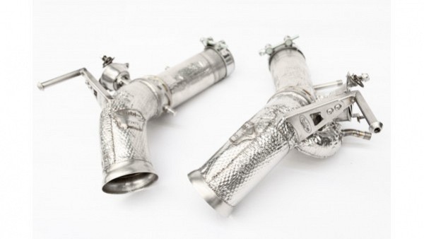 Photo of Tubi Style Inconel Straight Pipe Exhaust for the Ferrari 296 GTB/GTS - Image 4