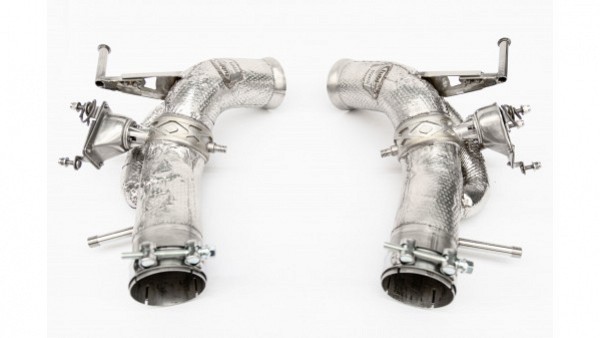 Photo of Tubi Style Inconel Straight Pipe Exhaust for the Ferrari 296 GTB/GTS - Image 2