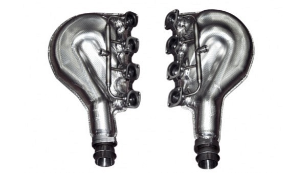 Photo of Tubi Style Manifold/Header Set with Heat Shielding for the Ferrari 360/360 Challenge Stradale - Image 1