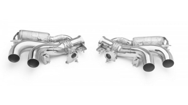 Photo of Tubi Style Straight Pipe Exhaust Mufflers for the Ferrari Portofino - Image 2