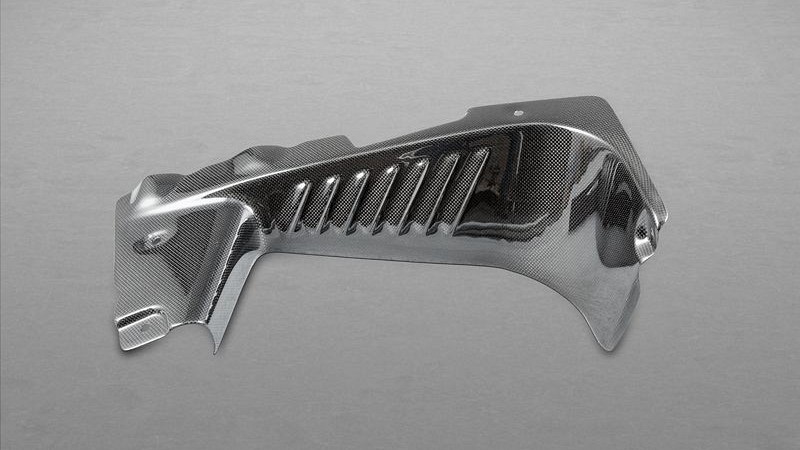 Photo of Capristo Engine Compartment Side Covers in Carbon Fibre (Spider) for the Ferrari 458 Italia/Spider - Image 4