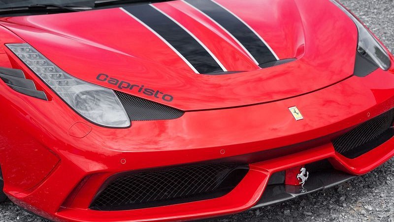 Photo of Capristo Front Spoiler in Carbon Fibre for the Ferrari 458 Speciale/Aperta - Image 3