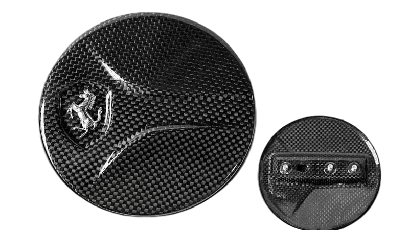 Capristo Carbon Fibre Fuel Tank Cap for Ferrari 458 Speciale/Aperta