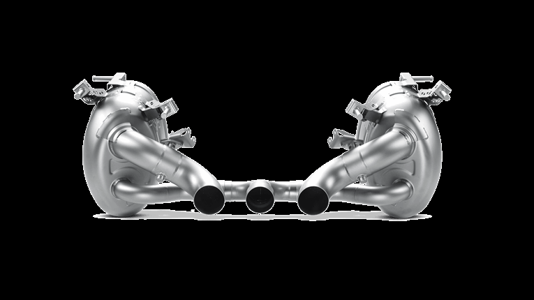 Photo of Akrapovic Slip-On Line Titanium Exhaust for the Ferrari 458 Italia/Spider - Image 4