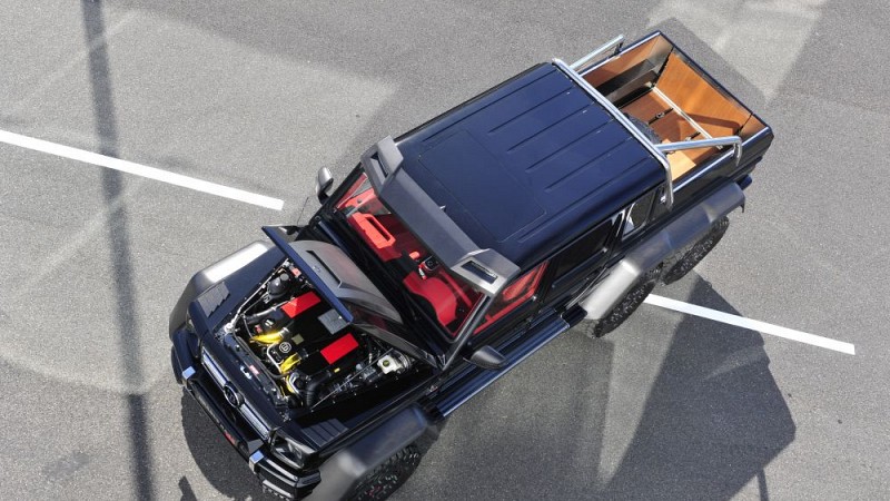 Photo of Brabus Spare Wheel Holder (6x6) for the Mercedes Benz G63 AMG (W463) - Image 3