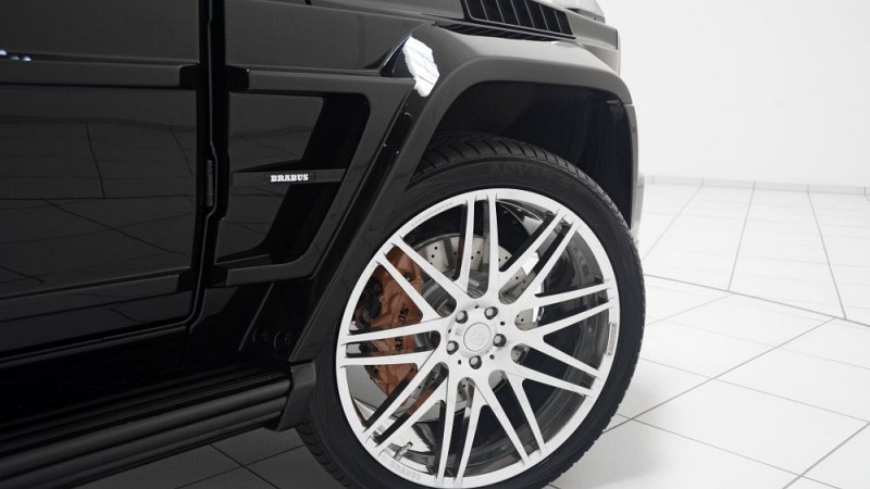 Photo of Brabus Monoblock F Wheels (Platinum Edition, Brushed) for the Mercedes Benz G63 AMG (W463) - Image 3