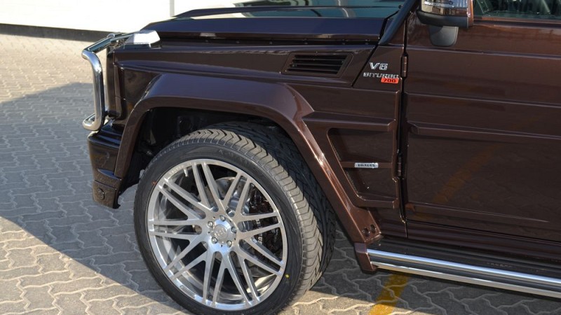 Photo of Brabus Monoblock F Wheels (Platinum Edition, Brushed) for the Mercedes Benz G63 AMG (W463) - Image 2