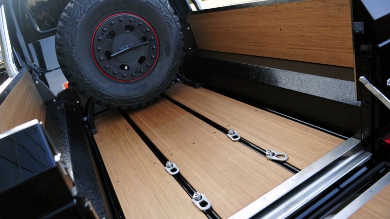Photo of Brabus Spare Wheel Holder (6x6) for the Mercedes Benz G63 AMG (W463) - Image 1