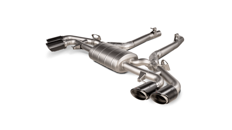 Photo of Akrapovic Slip-On Line (Titanium) (F95) for the BMW X5/X6 M (F96/F96) - Image 1