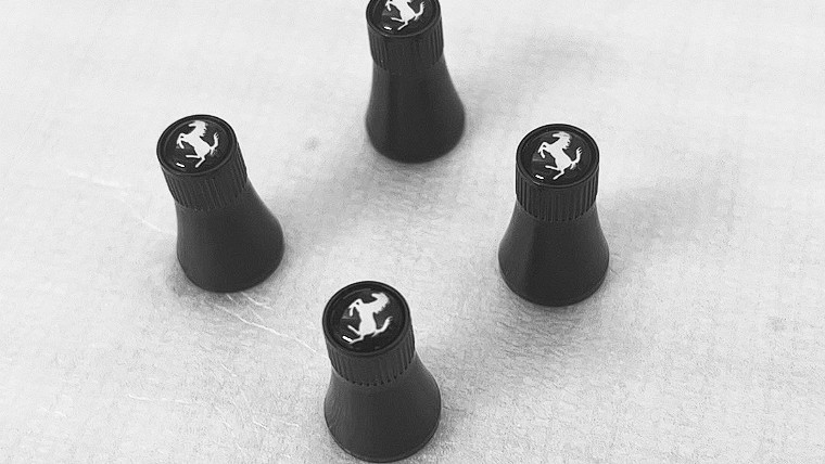 Photo of My Ricambi Ferrari Valve Caps for the Ferrari Portofino - Image 5