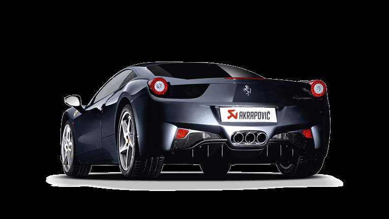 Photo of Akrapovic Slip-On Line Titanium Exhaust for the Ferrari 458 Italia/Spider - Image 6