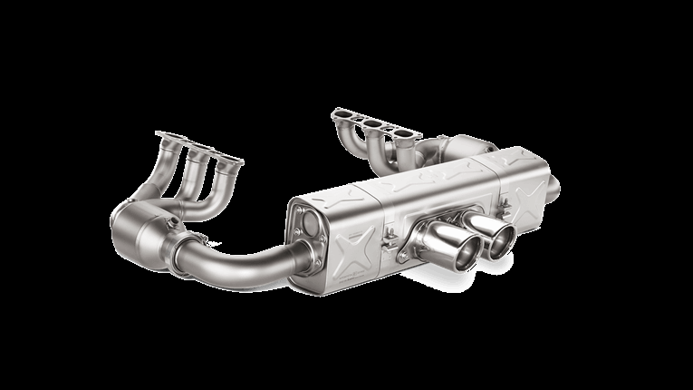 Photo of Akrapovic Evolution Race Line Titanium Exhaust for the Porsche 991 (Mk I) GT3/GT3 RS - Image 3