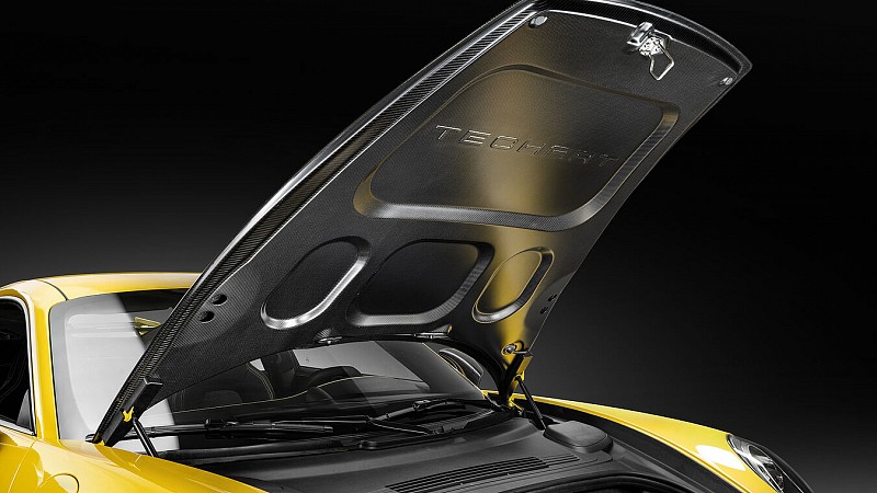 Photo of Techart carbon aero hood for the Porsche 992.1 Turbo/Turbo S - Image 3